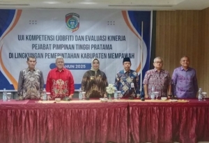 Bupati Erlina Buka Uji Kompetensi dan Evaluasi Kinerja Pejabat Pimpinan Tinggi