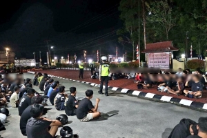 Balap Liar di Sintang, Polisi Amankan 131 Motor dan Remaja