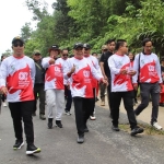 Ratusan Warga Sadaniang Ikuti Jalan Sehat HUT RI ke-80, Wabup Ajak Jaga Persatuan