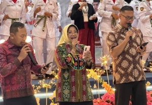 Bupati Erlina Apresiasi Paskibraka dan Ajak Generasi Muda Pererat Persatuan