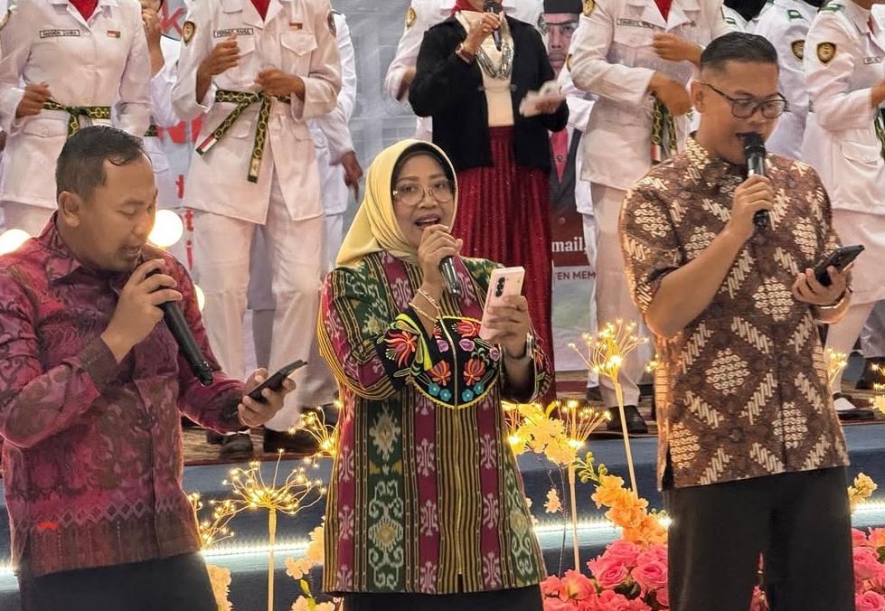 Bupati Erlina Apresiasi Paskibraka dan Ajak Generasi Muda Pererat Persatuan