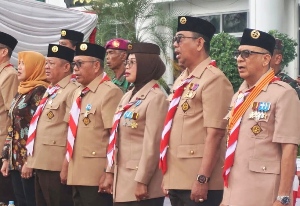 Bupati Mempawah Hadir di Upacara Hari Pramuka ke-64