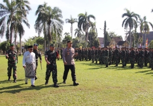 Jelang Kunjungan Wapres Gibran, Wabup Juli Suryadi Hadiri Apel Pengamanan VVIP di Mempawah