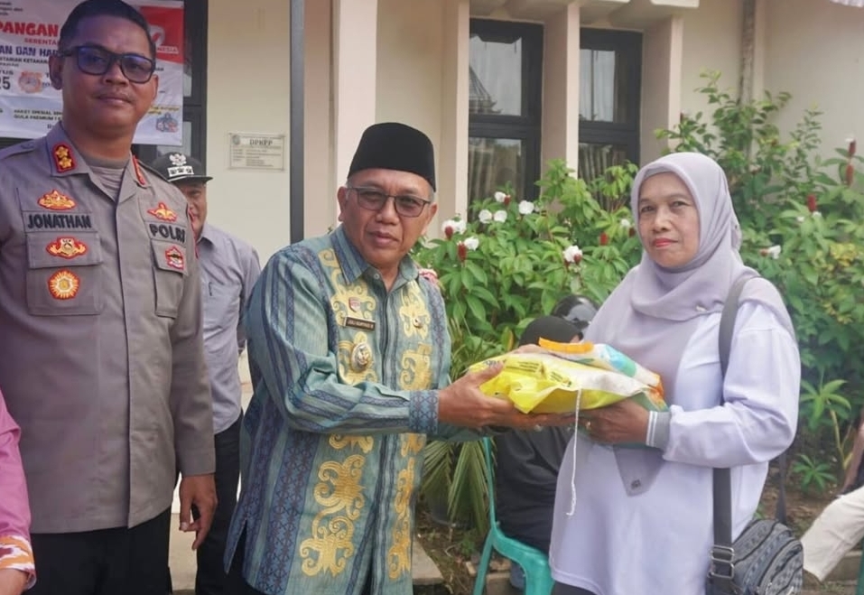 Mempawah Gelar Gerakan Pangan Murah, Harga Beras 5 Kg Rp63 Ribu