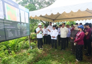 Wamen Diktisaintek Tinjau Lokasi Pembangunan Sekolah Unggulan Garuda di Mempawah