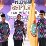 Bupati Erlina Lepas 90 Kafilah Mempawah Ikuti MTQ XXXIII Kalbar