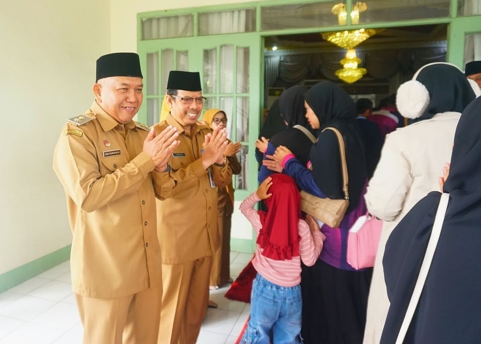 Kafilah Mempawah Disambut Meriah Usai Pertahankan Juara Umum MTQ Kalbar