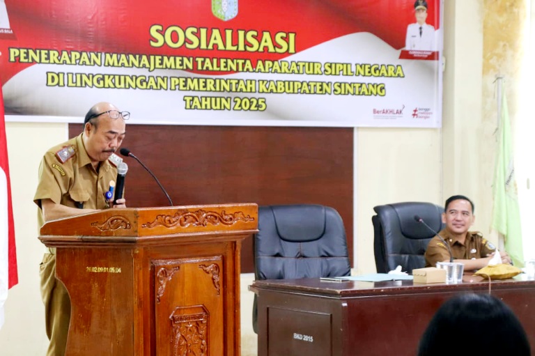 ASN Sintang Wajib Siap! Mulai 2026 Promosi Jabatan Ditentukan Lewat Manajemen Talenta
