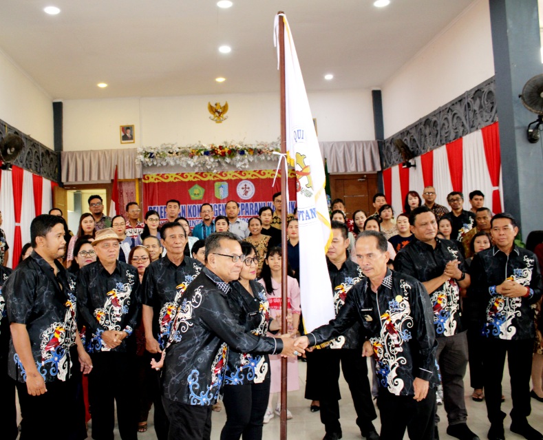 Bupati Bala Lepas Kontingen Pesparani Menuju Pontianak