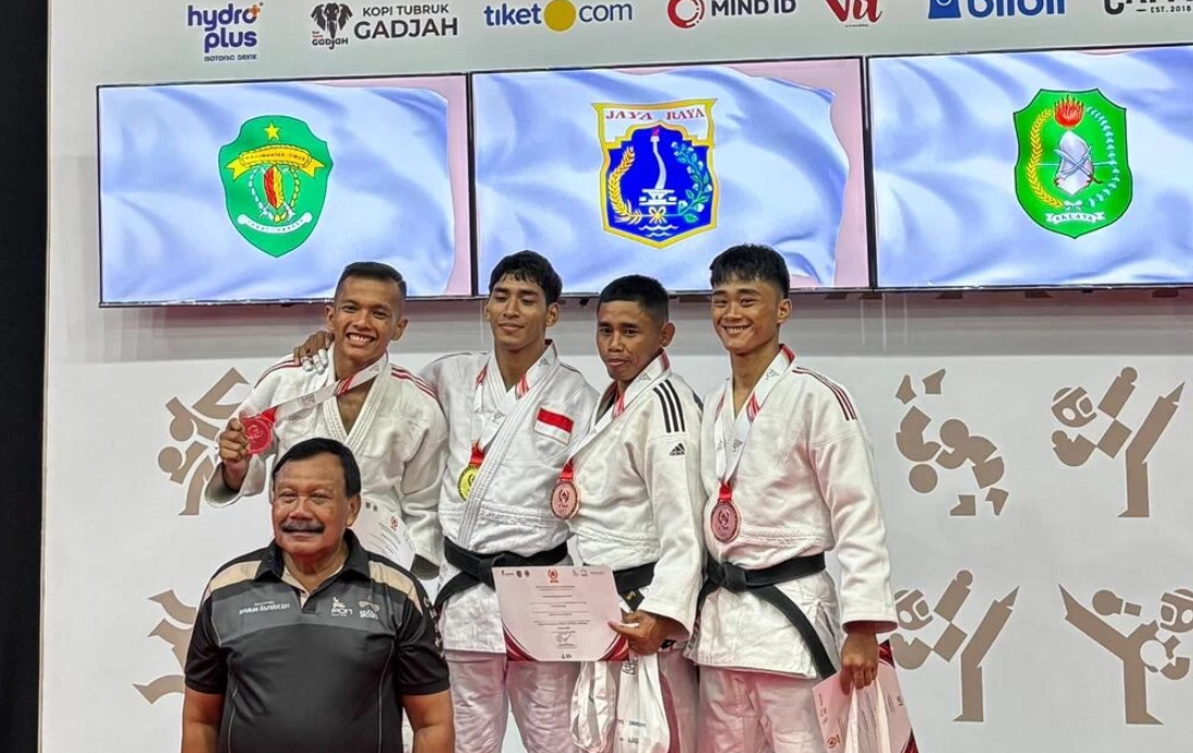 Judo Sumbang Medali Perdana untuk Kalbar di PON XXI