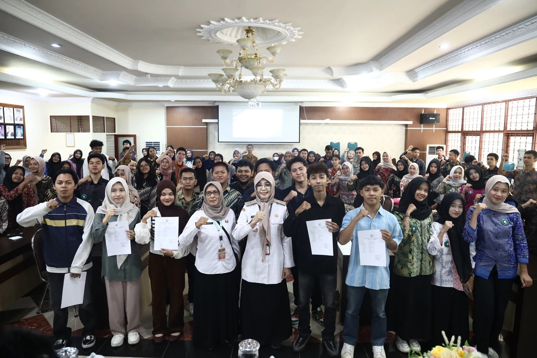 Ribuan Mahasiswa Untan Antusias Ikuti Program Jemput Permen Disdukcapil Pontianak