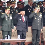 Wabup Juli Hadiri Upacara HUT ke-80 TNI di Pontianak: TNI Tetap jadi Garda Terdepan Bangsa