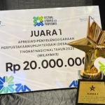 Perpustakaan FBI Pontianak Barat Sabet Juara 1 Nasional Wilayah 3