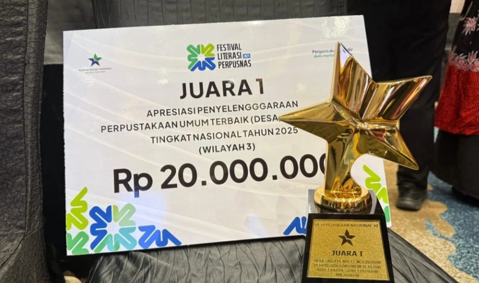 Perpustakaan FBI Pontianak Barat Sabet Juara 1 Nasional Wilayah 3