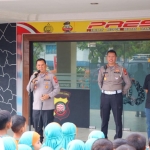 Anak TK Serbu Mapolres Sintang, Kapolres Sanny Ajak Belajar jadi Polisi Cilik
