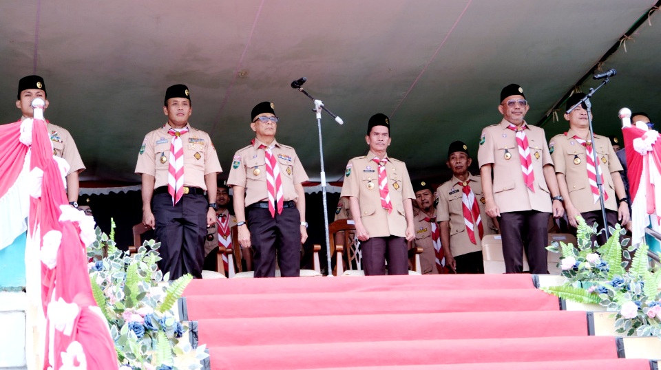Bupati Bala Serukan Pramuka Kalbar jadi Generasi Kreatif, Inovatif, dan Tangguh Hadapi Perkembangan Zaman