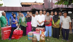 Wako Edi Tinjau Dua Lokasi Kebakaran, Pastikan Bantuan Tersalurkan Cepat