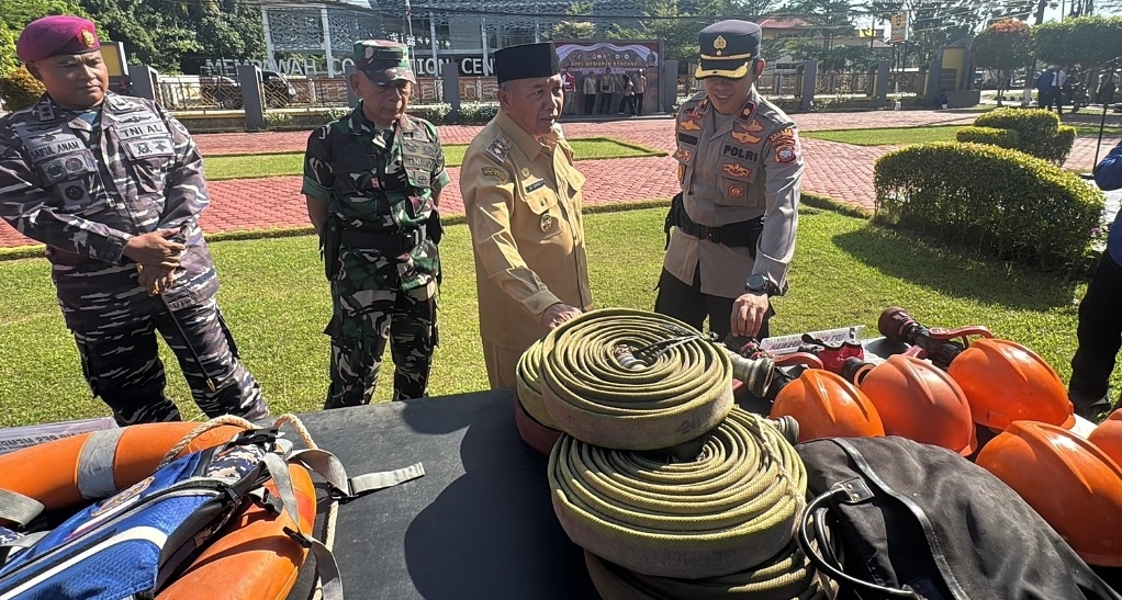 Pemkab dan Polres Mempawah Gelar Apel Siaga Hadapi Cuaca Ekstrem