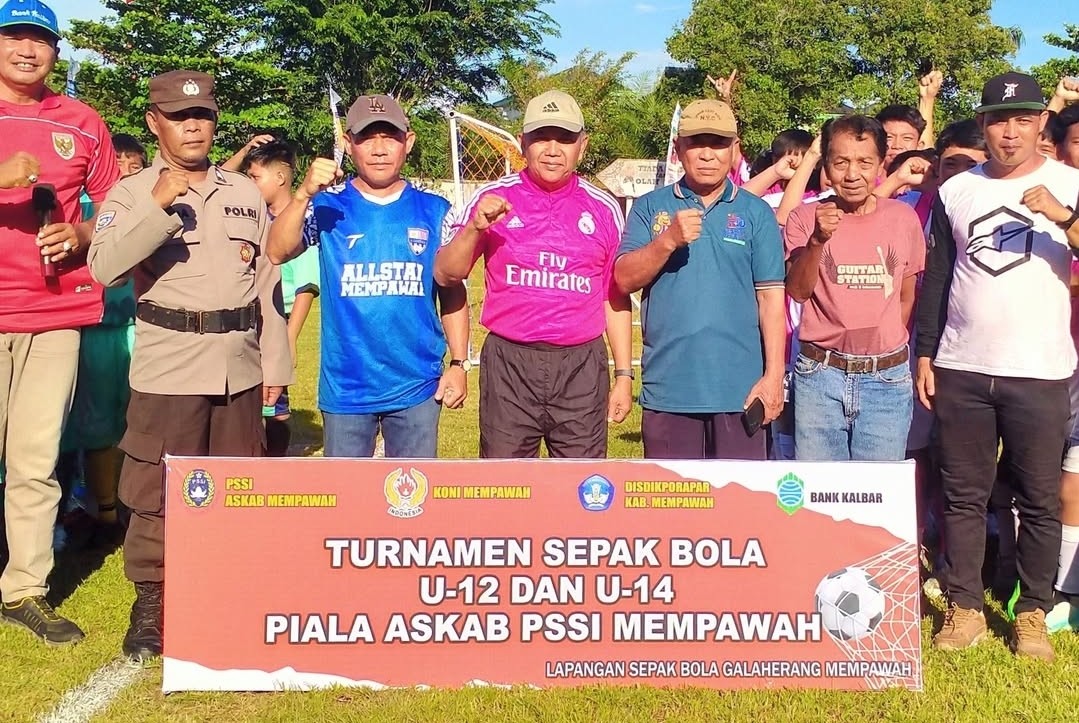 Wabup Juli Suryadi Buka Turnamen Sepak Bola Usia Dini: Mempawah Siapkan Generasi Emas Lapangan Hijau