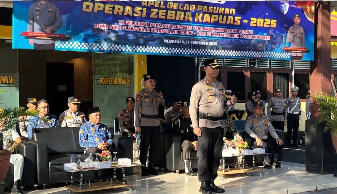 Operasi Zebra Kapuas 2025, Tekan Pelanggaran, Perkuat Sinergi Pengamanan Lalu Lintas
