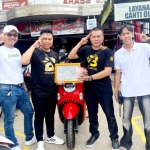 Pemuda Sintang Raih Bonus Motor Cash dari Brilian Biz Best Corporation