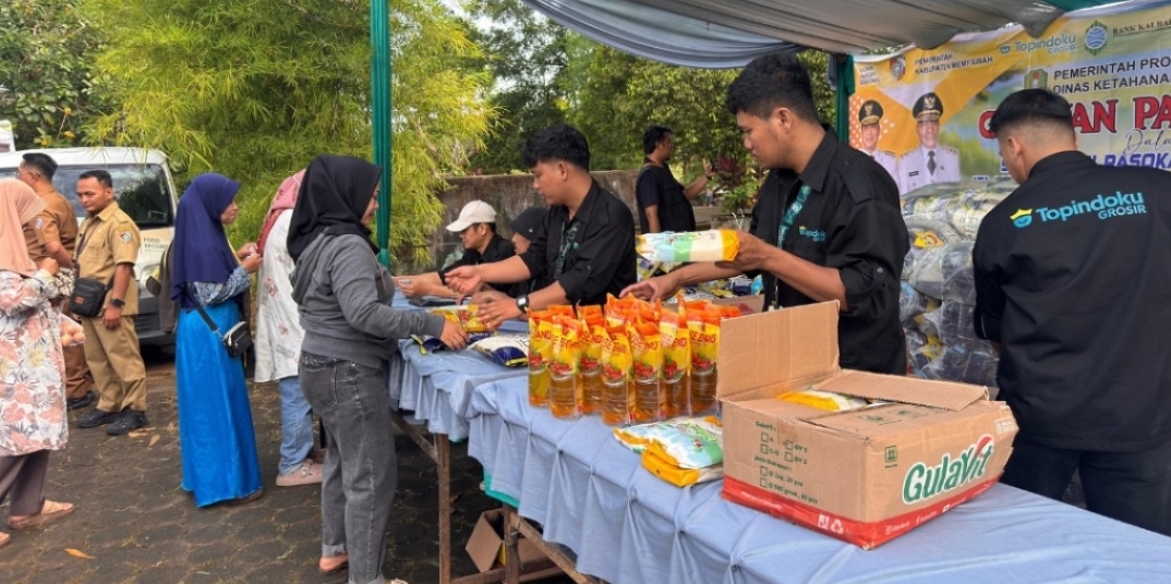 Gerakan Pangan Murah di Mempawah Diserbu Warga, Pemerintah Pastikan Harga Stabil Jelang Nataru