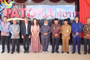 Bupati Erlina dan Wabup Juli Resmikan Hotel Patoka