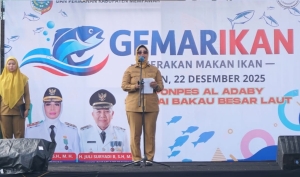 Bupati Erlina Luncurkan Gemarikan, Dorong Konsumsi Ikan untuk Cegah Stunting di Mempawah