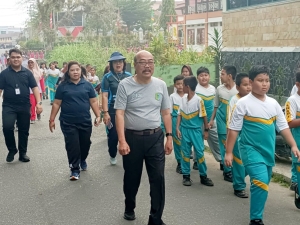 Sekda Kartiyus Wajibkan ASN Olahraga Ringan Setiap Jumat Pagi