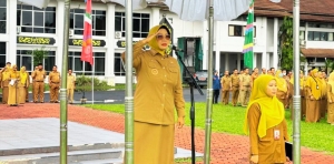 Awal Tahun, Bupati Erlina Tekankan Reformasi Birokrasi dan Disiplin ASN