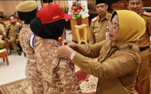 Bupati Erlina Terima 42 Praja Putri IPDN Magang di Mempawah