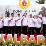 Erlina Hadiri Pelantikan KONI Kalbar, Daud Yordan Resmi Pimpin Target Prestasi Baru