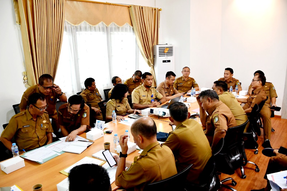 Wabup Ronny Minta OPD Percepat Serapan Anggaran