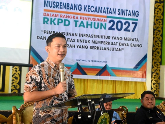 Wabup Ronny Ajak Warga Sintang Stop Bergantung pada Dana Pemerintah