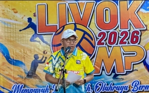 Wabup Juli Buka Liga Voli Kampong Mempawah 2026, 43 Tim Bertarung di Lapangan Bujang Dare
