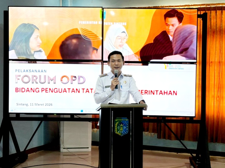 Wabup Sintang Soroti Nilai MCP KPK Rendah, Komitmen Tak Ada Jual Beli Jabatan!