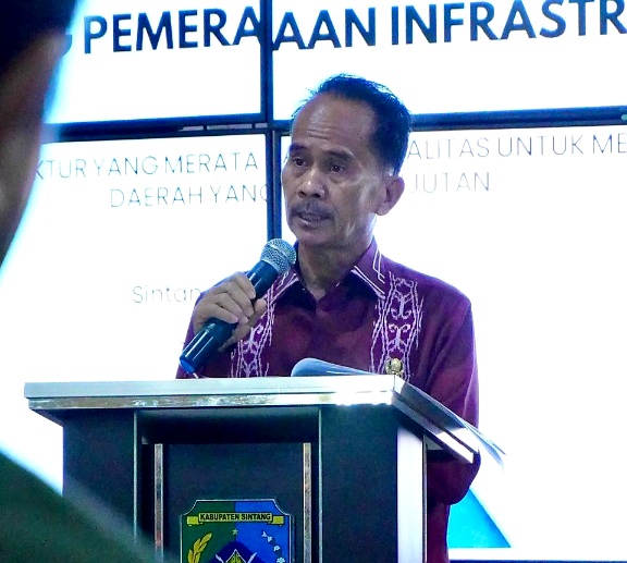 Jalan Mantap Sintang Baru 12,07 Persen, Bupati Bala Dorong Infrastruktur Jadi Prioritas RKPD 2027