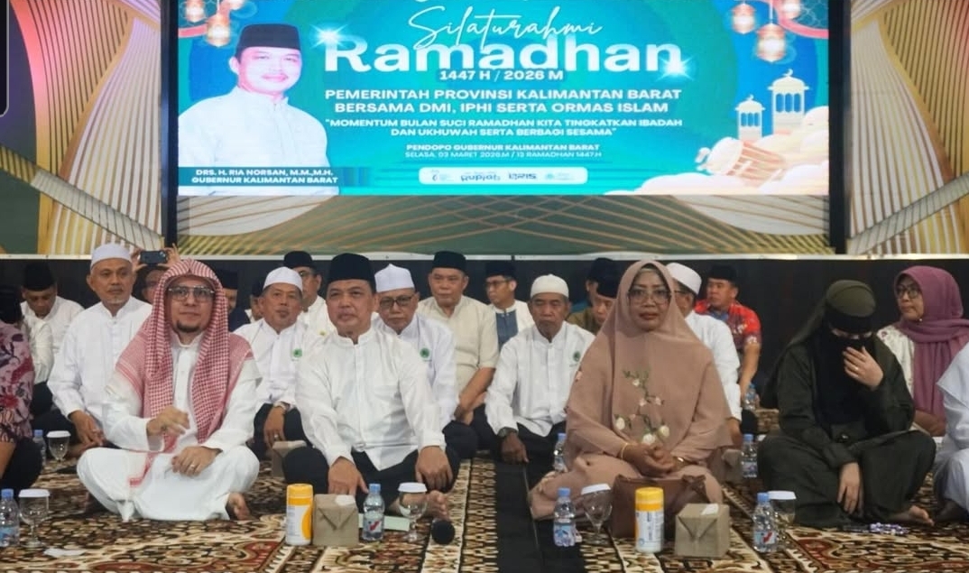 Erlina Hadiri Silaturahmi Ramadan 1447 H di Pendopo Gubernur, Perkuat Sinergi Umara dan Ulama se-Kalbar