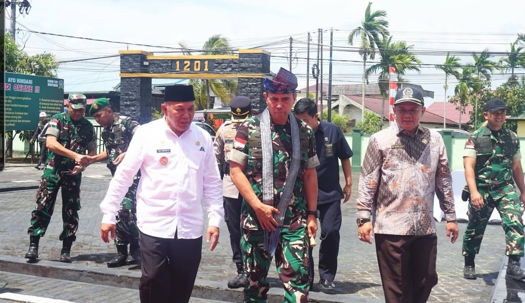 Pangdam XII/Tanjungpura Kunjungi Makodim 1201/Mempawah, Sinergi TNI–Pemda Diperkuat