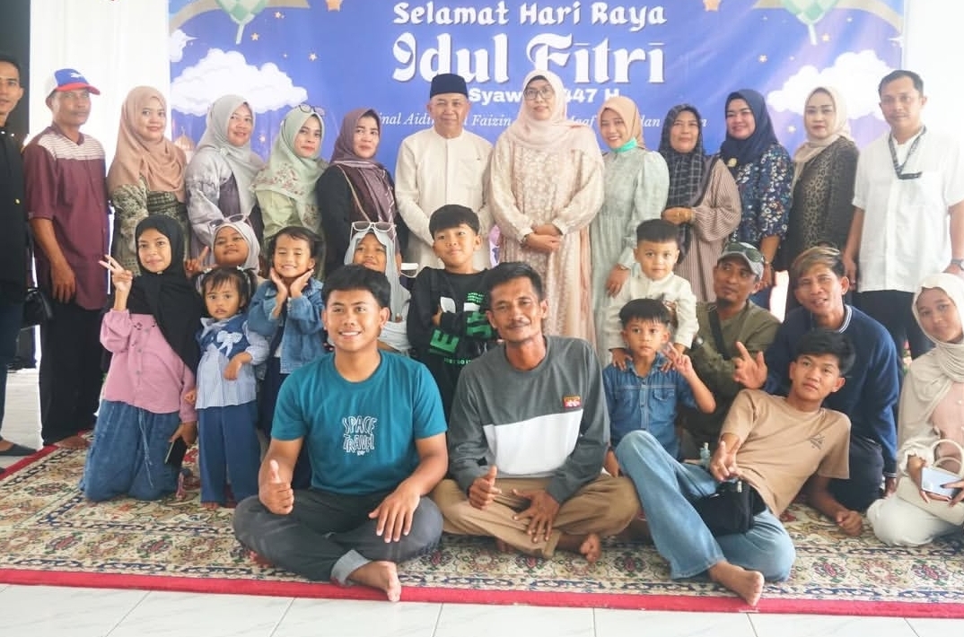 Open House Wabup Mempawah Jadi Ajang Silaturahmi Hangat di Hari Raya