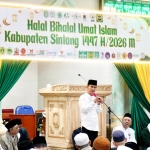 Halal Bihalal Sintang Pererat Hubungan Pemerintah, Tokoh Agama, dan Masyarakat