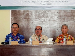 Sekda Kartiyus Pastikan Seleksi JPT Sintang Bebas Intervensi, Nilai Murni dari Tes