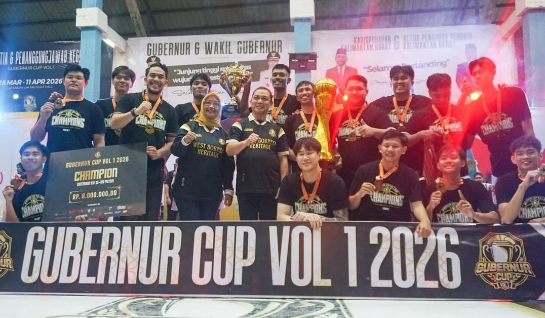 Bupati Erlina Hadiri Final Gubernur Cup Vol. 1