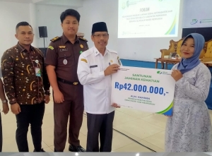 Sekda Ismail Minta Seluruh Aparatur Desa Terlindungi Jaminan Sosial