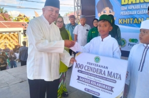 Wabup Juli Apresiasi Khitanan Massal dan Cek Kesehatan Gratis di SBBL